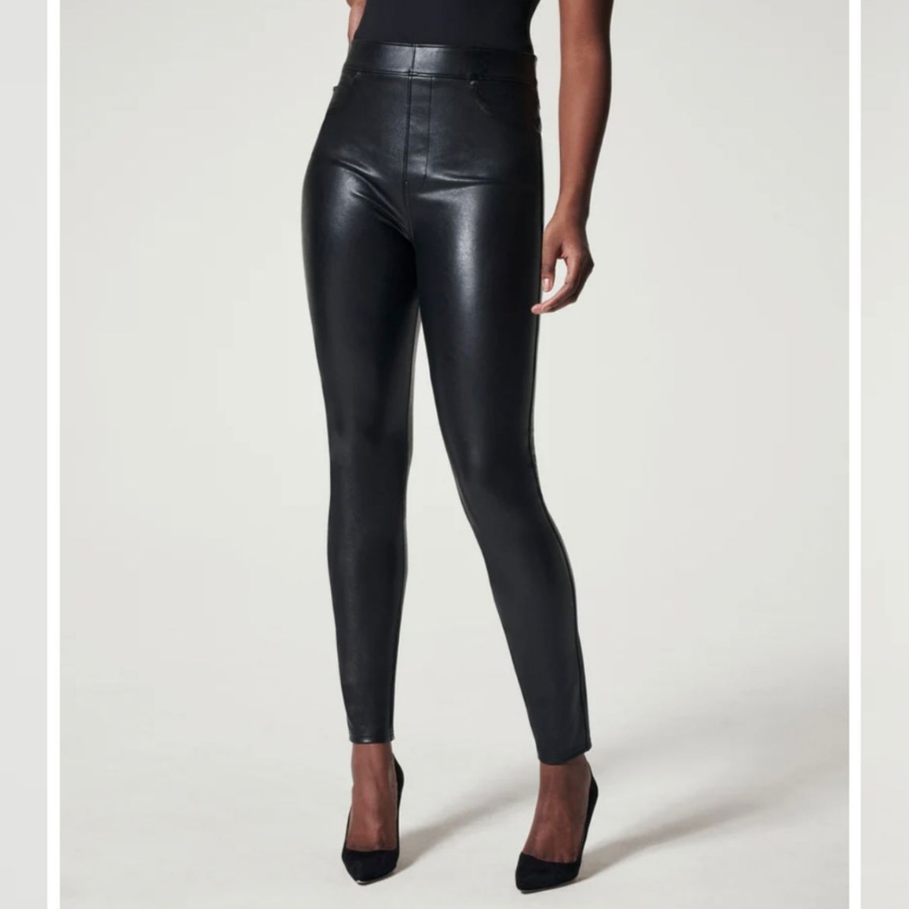 Spanx Faux Leather Leggings